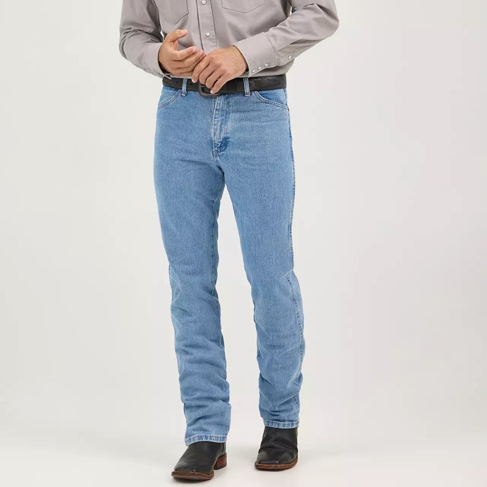 LIKE NEW Wrangler Cowboy Cut Slim Fit Jeans Size 29x32 Antique Wash